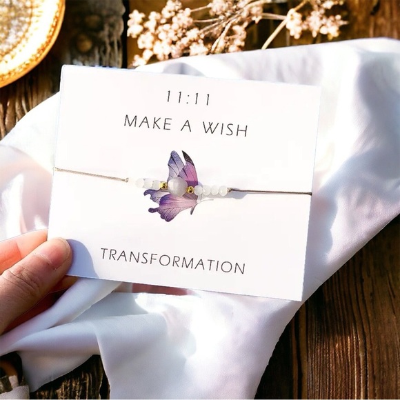 Make a Wish 11:11 Beaded Bracelet — Wear Your Dreams, Spark Your Transformation! - Picture 3 of 5